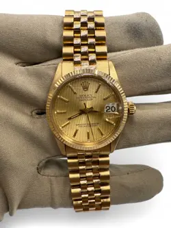 ROLEX DATEJUST 31MM 18K GOLD REF. 6824 ONLY WATCH
