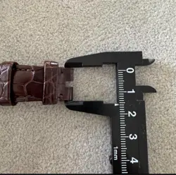 Genuine Rolex Leather Belt For 118135 Brown Yz5739