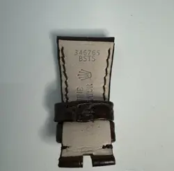 Genuine Rolex Leather Belt For 118135 Brown