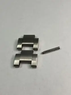 2 ROLEX COMA PARTS 16MM SET OF OYSTER BRACELET