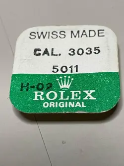 TODAY 1/3 ROLEX 5011 MINUTE PINION AND CANNON