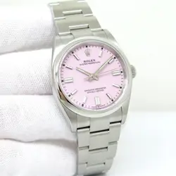 ROLEX 126000 OYSTER PERPETUAL WITH PINK DIAL