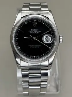 ROLEX DATEJUST 16200 FROM 2001 - WATCH AND PAPERS!