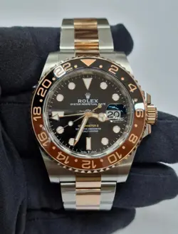 ROLEX GMT-MASTER II 126711CHNR 2021 PREOWNED ROSEGOLD & STEEL. B16260
