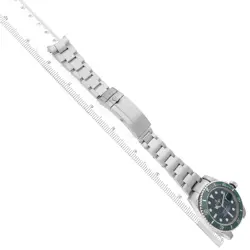 ROLEX SUBMARINER HULK GREEN DIAL BEZEL STEEL MENS WATCH 116610