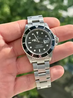 2006 ROLEX SUBMARINER 16610 UNPOLISHED - NO BOX NO PAPERS