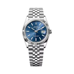 ROLEX DATEJUST 126234-0017 STAINLESS STEEL BRIGHT BLUE DIAL 36MM WOMEN’S WATCH