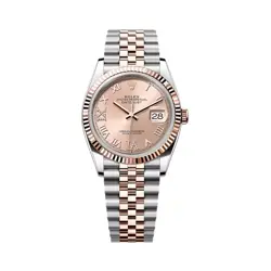 ROLEX DATEJUST 126231-0027 OYSTERSTEEL-EVEROSE GOLD ROSE DIAL 36MM WOMEN’S WATCH