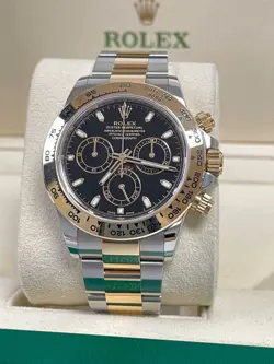 ROLEX DAYTONA SS/18K YELLOW GOLD BLACK 116503 2022