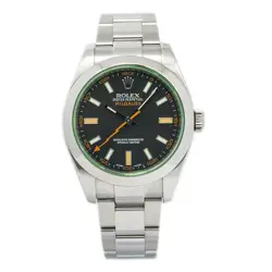 ROLEX MILGAUSS 116400GV AUTOMATIC STAINLESS STEEL BLACK DIAL MEN'S WATCH 40MM