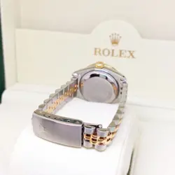 Rolex 26mm 18K Half Yellow Gold Red Degrade Diamonds REF: 69173 (R Series)