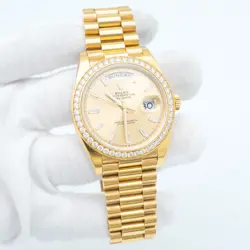 ROLEX DAY-DATE 40MM PRESIDENT 228348 FACTORY DIAMONDS 2021 B&P