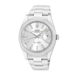 ROLEX STAINLESS STEEL 41MM ROLEX DATEJUST 41 126334 WARRANTY BOX