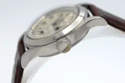 1941 British Military Lipton Oyster Rolex Ref 3136 Manual Swiss Steel Watch 31mm