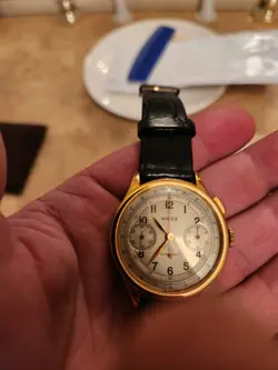 ONE OF A KIND ROLEX 2508 MONOPUSHER CIRCA 1940
