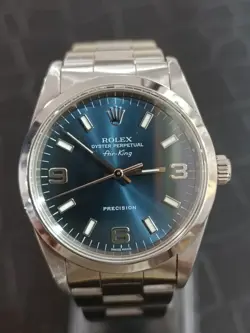 ROLEX AIR KING PRECISION REF. 14000 BLUE DIAL