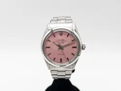 ESTATE $12,000 ROLEX AIRKING 34MM PINK SS LADIES WATCH SERVICED
