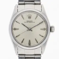 ROLEX 6548 OYSTER PERPETUAL SILVER SS AT