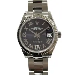 ROLEX DATEJUST 31 AUBERGINE 278274 AUBERGINE WG/SS AUTOMATIC LADIES #OKW058