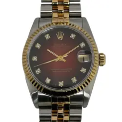 ROLEX DATEJUST 31 GRADIENT W 68273G K18YG SS AUTOMATIC LADIES #OKW109