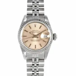 ROLEX 69174 DATEJUST X WG X SS LADIES #GP073