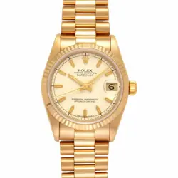 ROLEX 68278 S K18YG YELLOW GOLD COMPUTER 98.6G BOYS #GP013
