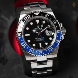 ROLEX GMT-MASTER II 116710BLNR  BLUE AND BLACK BEZEL BATMAN COMPLETE SET