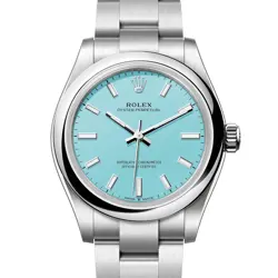 ROLEX OYSTER PERPETUAL 31 MM 277200 TURQUOISE UNWORN 2025 JULY