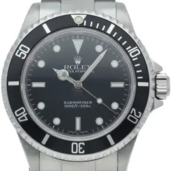 ROLEX SUBMARINER WATCHES 14060(A) STAINLESS STEEL MENSWATCH BLACK USED