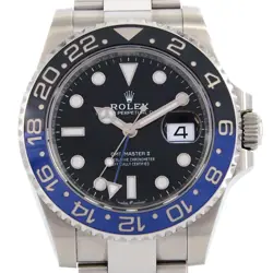 AUTHENTIC ROLEX GMT MASTER 2 126710BLNR 3 SS AUTOMATIC #RANDOM  #260-007-299-...