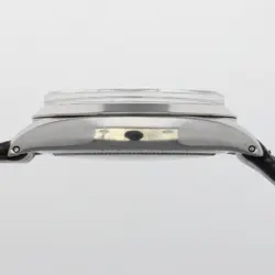 ROLEX 6694 Oyster date black SS/leather MN