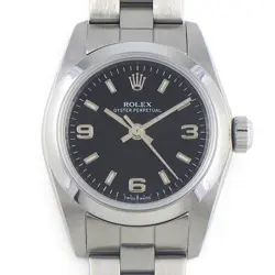 ROLEX WATCH OYSTER PERPETUAL 76080 K-SERIES 2001 STAINLESS STEEL AUTOMATIC
