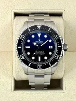 NEW 2024 ROLEX DEEPSEA “JAMES CAMERON” 44MM 136660 STAINLESS STEEL BLUE DIAL