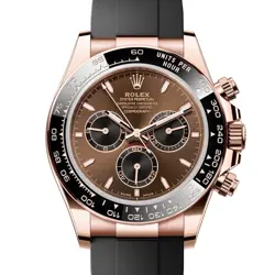 ROLEX DAYTONA 126515LN UNWORN 2025 CHOCOLATE OYSTERFLEX ROSE GOLD 40 MM