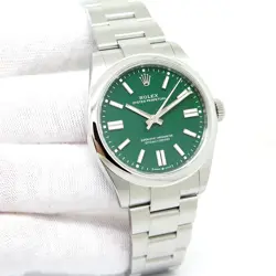 ROLEX 134300 OYSTER PERPETUAL 41 WITH GREEN DIAL (NEW MODEL)