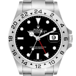 ROLEX EXPLORER II 42 BLACK DIAL AUTOMATIC STEEL MENS WATCH 216570