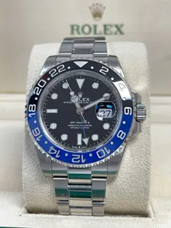 ROLEX GMT MASTER II 126710BLNR BATMAN 2022 MINT