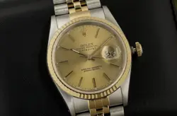 1993 ROLEX DATEJUST 36MM 16233 CHAMPAGNE DIAL - WATCH ONLY