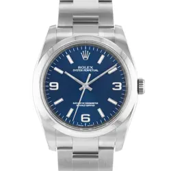 ROLEX OYSTER PERPETUAL 36, 116000, STEEL, BLUE DIAL, OYSTER BRACELET, BOX & P...