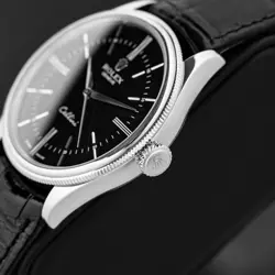 Rolex Cellini Time 50509 39mm Black Dial White gold Men's Watch