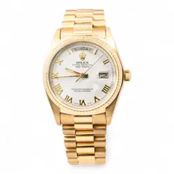 ROLEX GENT'S WRISTWATCH 18038 PRESIDENT 18K OYSTER DAY DATE (B04034833)