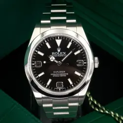 ROLEX EXPLORER 39MM MARK 1 DIAL ON OYSTER BRACELET  REF: 214270