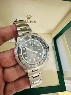 Mint Men’s 2021 Rolex 126660 Sea-Dweller Deepsea 44mm Watch Box Papers Warranty