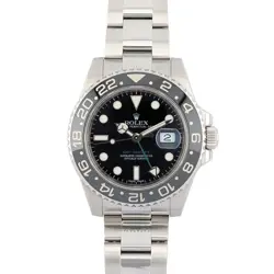ROLEX 116710LN GMT-MASTER II BLACK BEZEL 40MM 2011 BOX & PAPERS