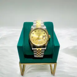 ROLEX DATEJUST 16233 18K GOLD COMBINATION MEN'S WATCH 139383617