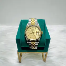 ROLEX OYSTER PERPETUAL DATEJUST COMBINATION 18K MEN'S WATCH 36MM 16233 139381471