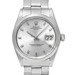ROLEX OYSTER PERPETUAL DATE 1967 1500 #MO429