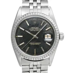 ROLEX DATEJUST BLACK MIRROR 1966 1603 #MO326