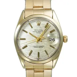 ROLEX OYSTER PERPETUAL DATE MIST DIAL 1969 1550 #MO344