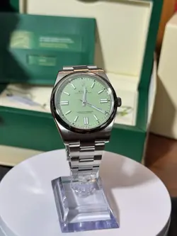 ROLEX OYSTER PERPETUAL 124300 SILVER OYSTER BRACELET WITH AFTERMARKET DIAL 2021